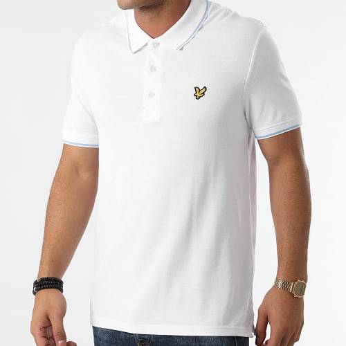Polo Manches Courtes SP1524VOG Blanc