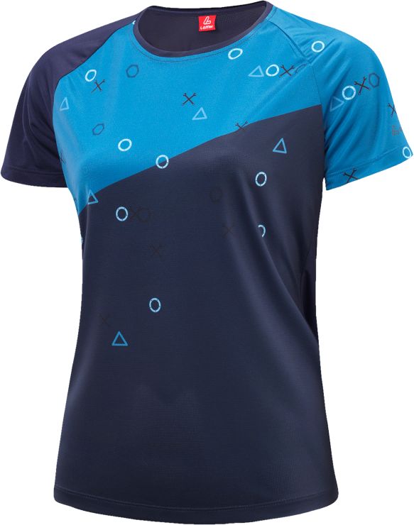 LöfflerBike Shirt Axo - blau