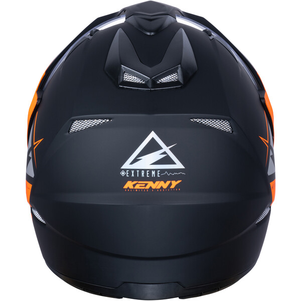 Kenny - Casque Extreme Graphic - 2024 Noir Mat / Orange Mat