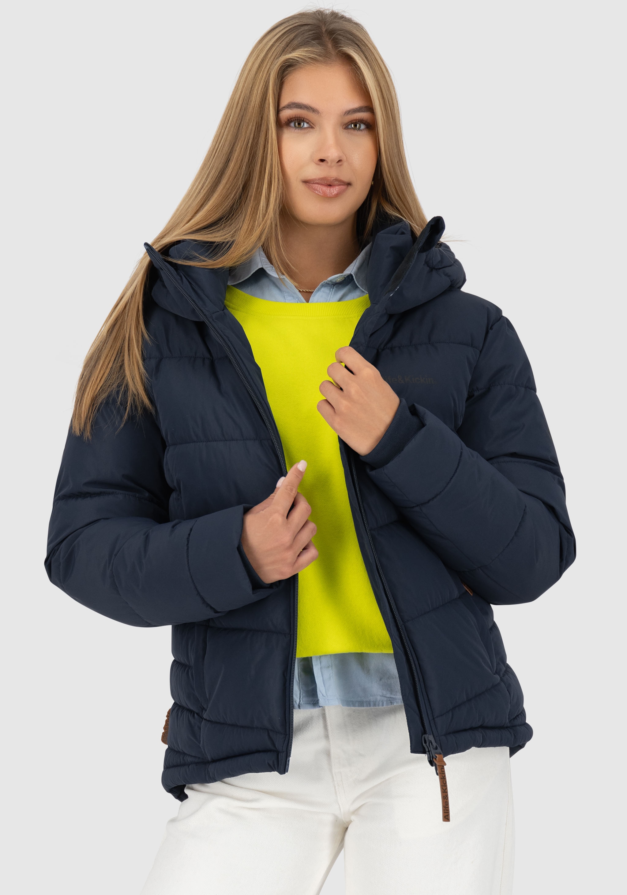 Alife & Kickin Steppjacke »JUANAAK A« mit Kapuze Pufferjacke mit ultraleichter Wattierung und hoher Wärmeleistung