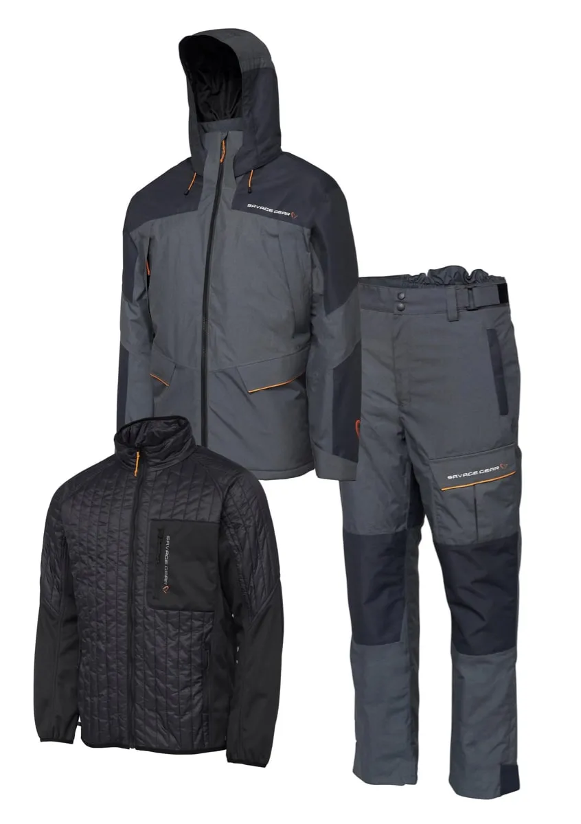 Savage Gear Thermo Guard 3-Piece Suit Black