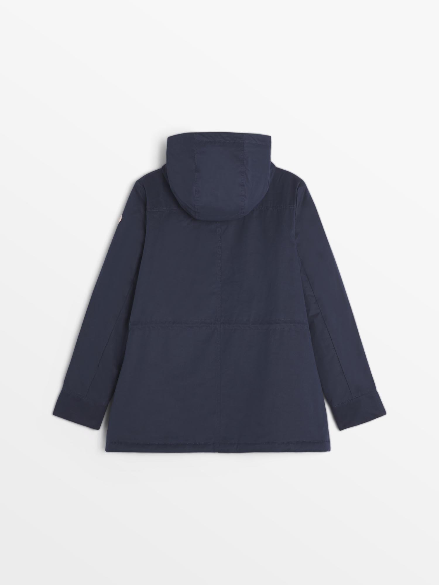 Parka Femme Déperlante Marine