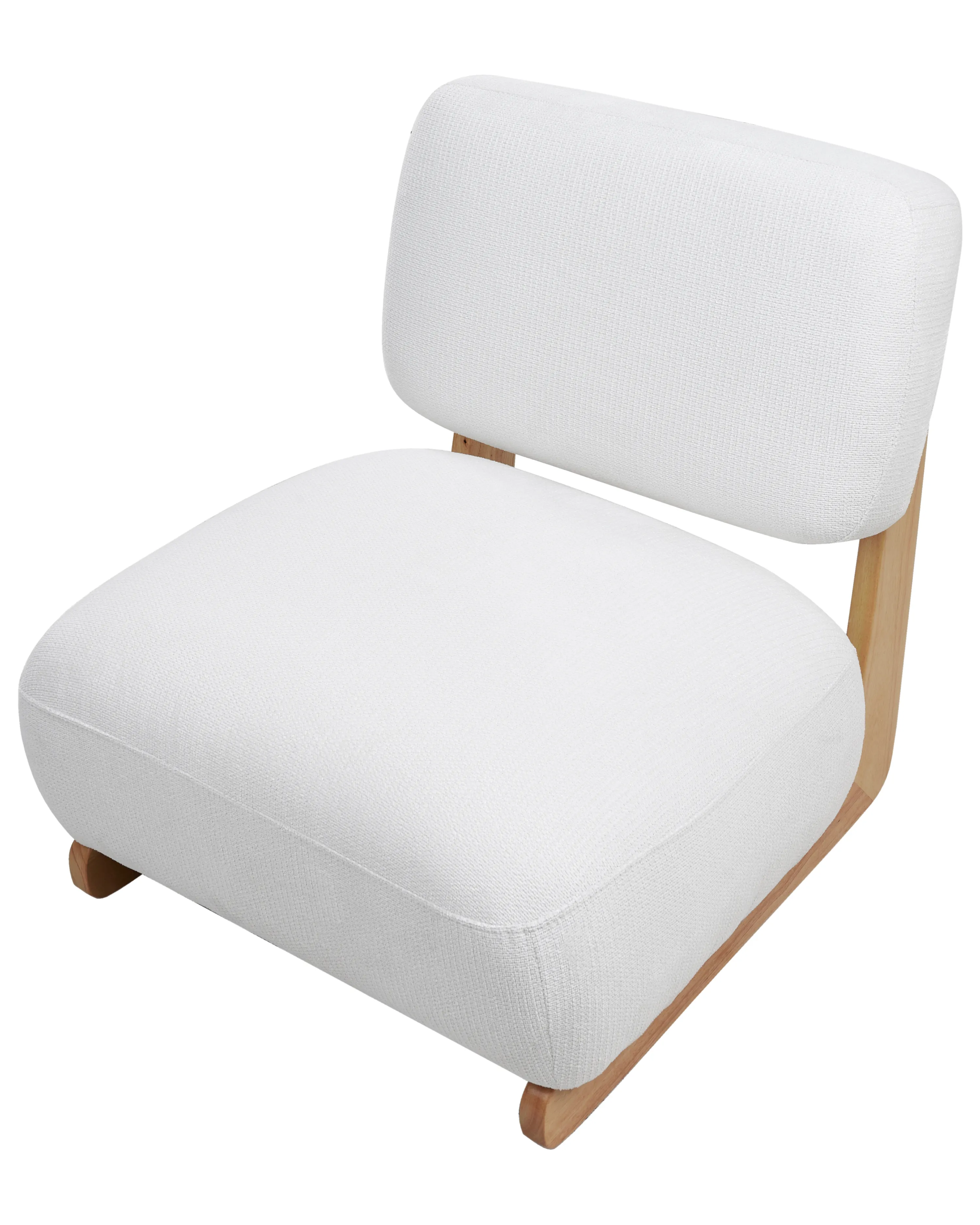 Fauteuil KOKKOLA Stof Gebroken wit