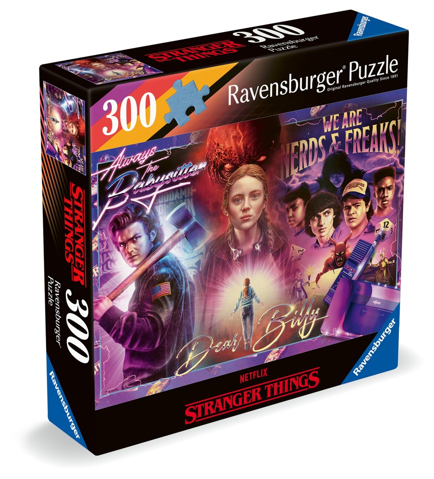 Ravensburger -Puslespil Stranger Things 300 brikker