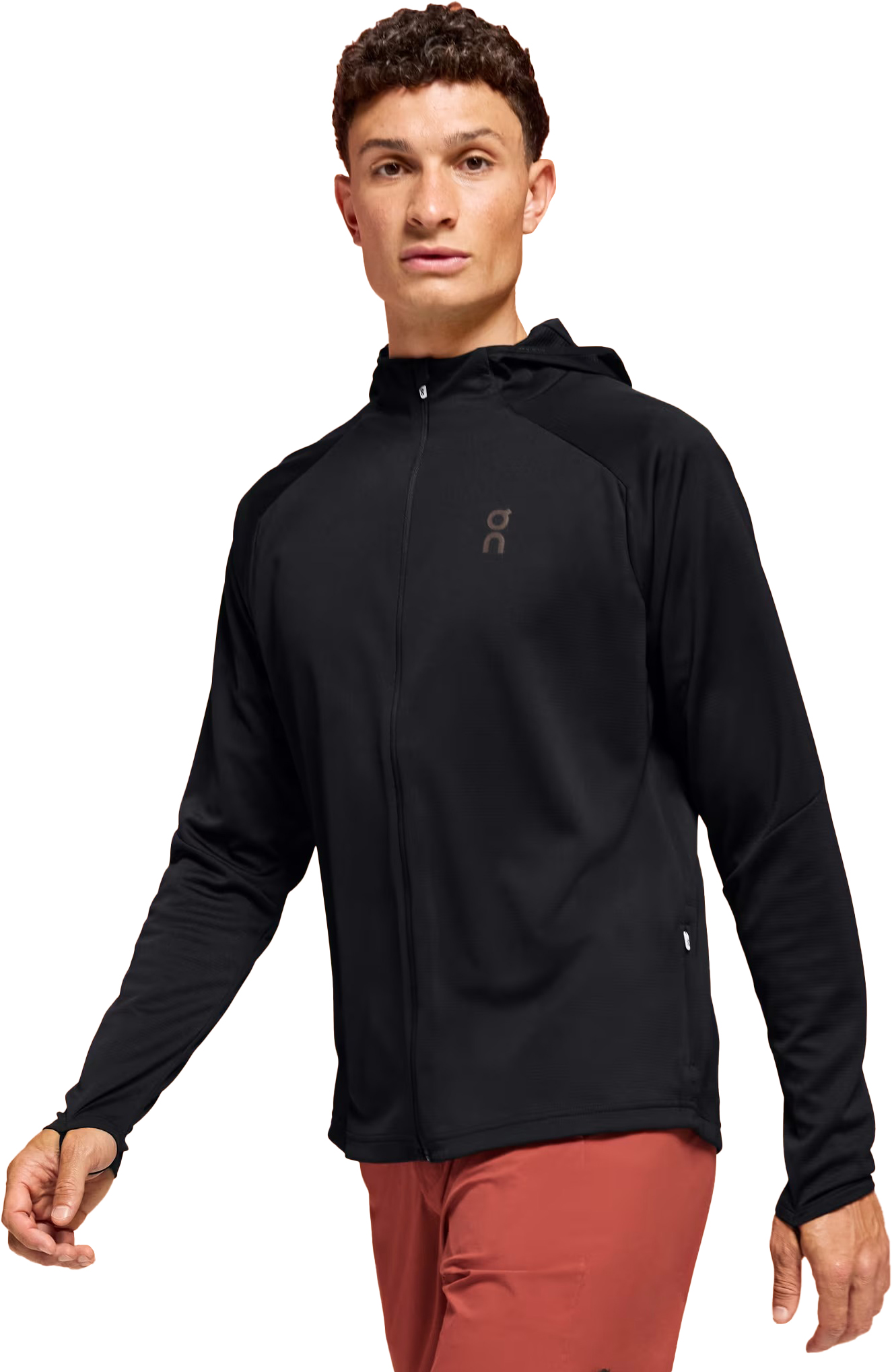 Climate Zip Hoodie Herre Black
