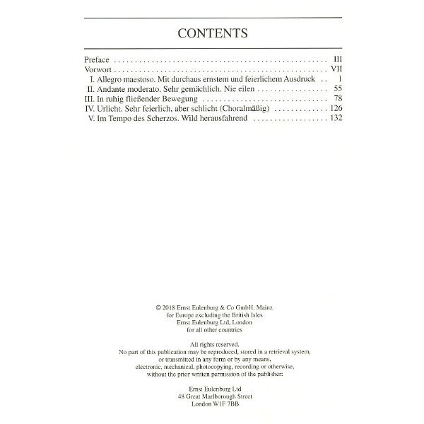 Edition Eulenburg Mahler Sinfonie Nr.2 C-Moll