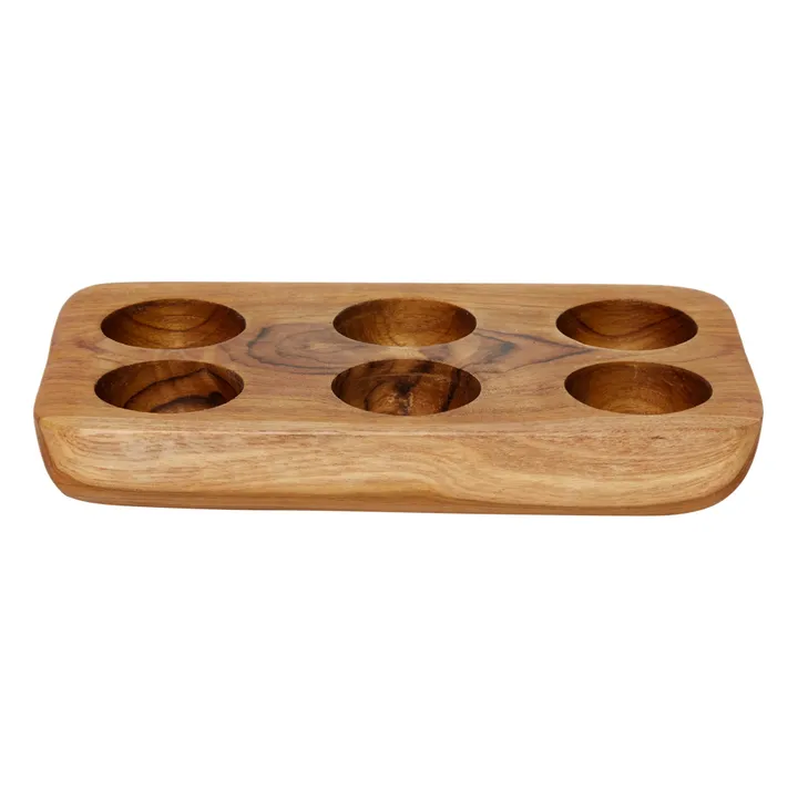 Pure Wood Design Porte œufs en bois | Teck