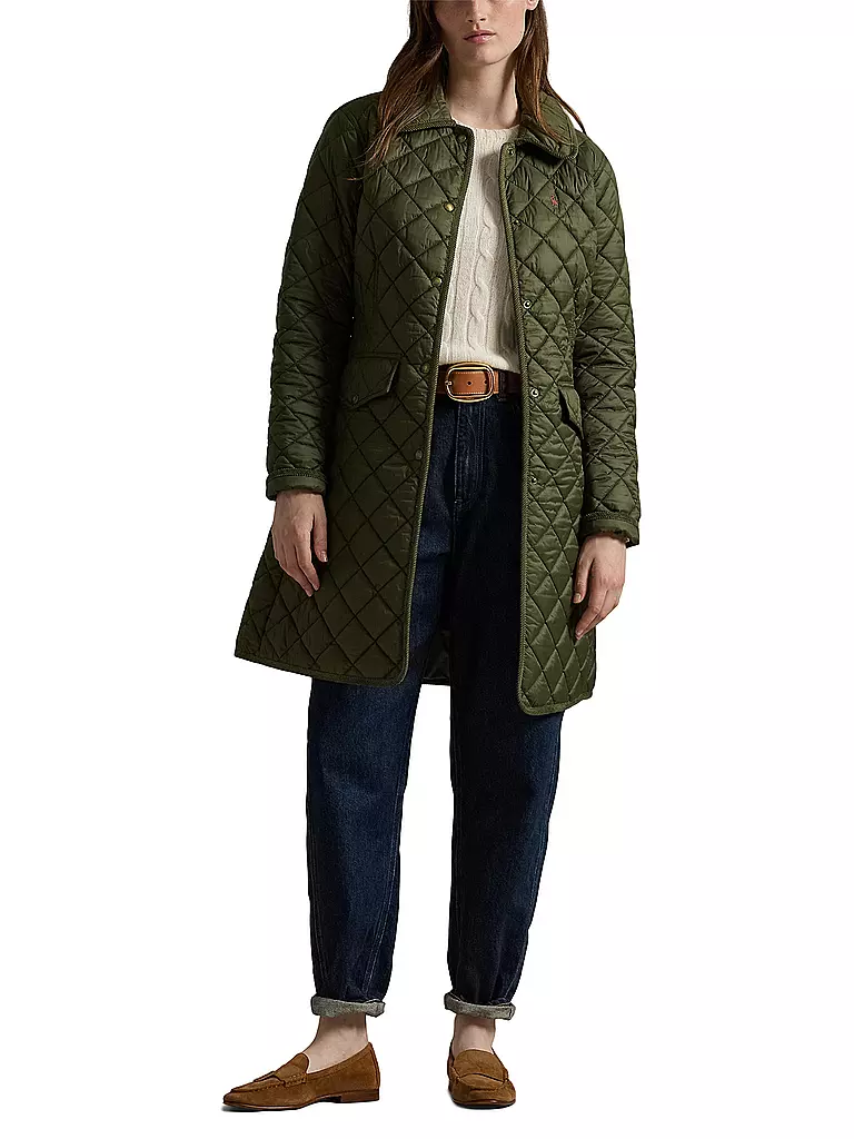 POLO RALPH LAUREN Steppmantel olive