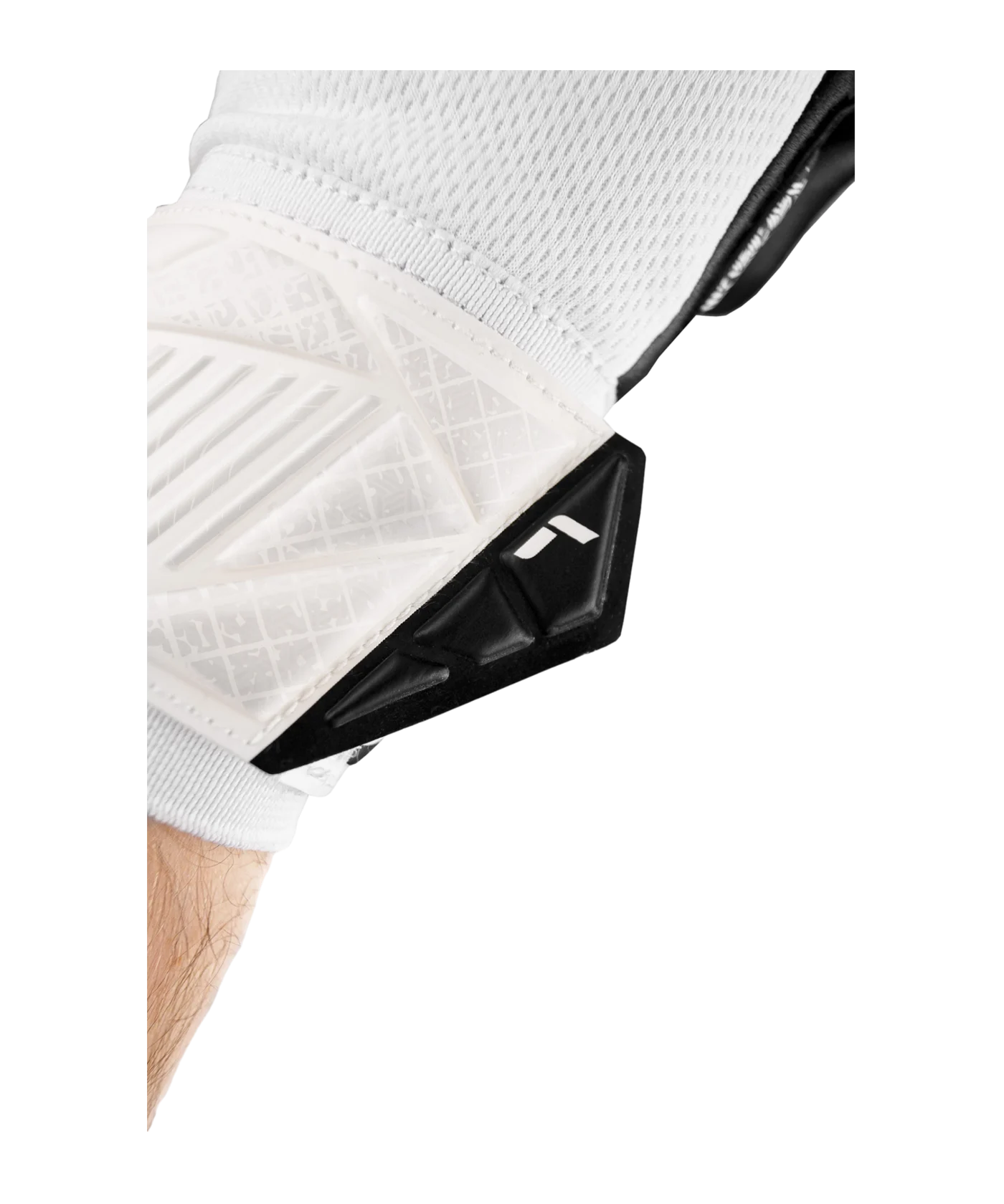 Reusch Attrakt Infinity NC Shine Bright 2024 TW-Handschuhe Weiss Schwarz F1101