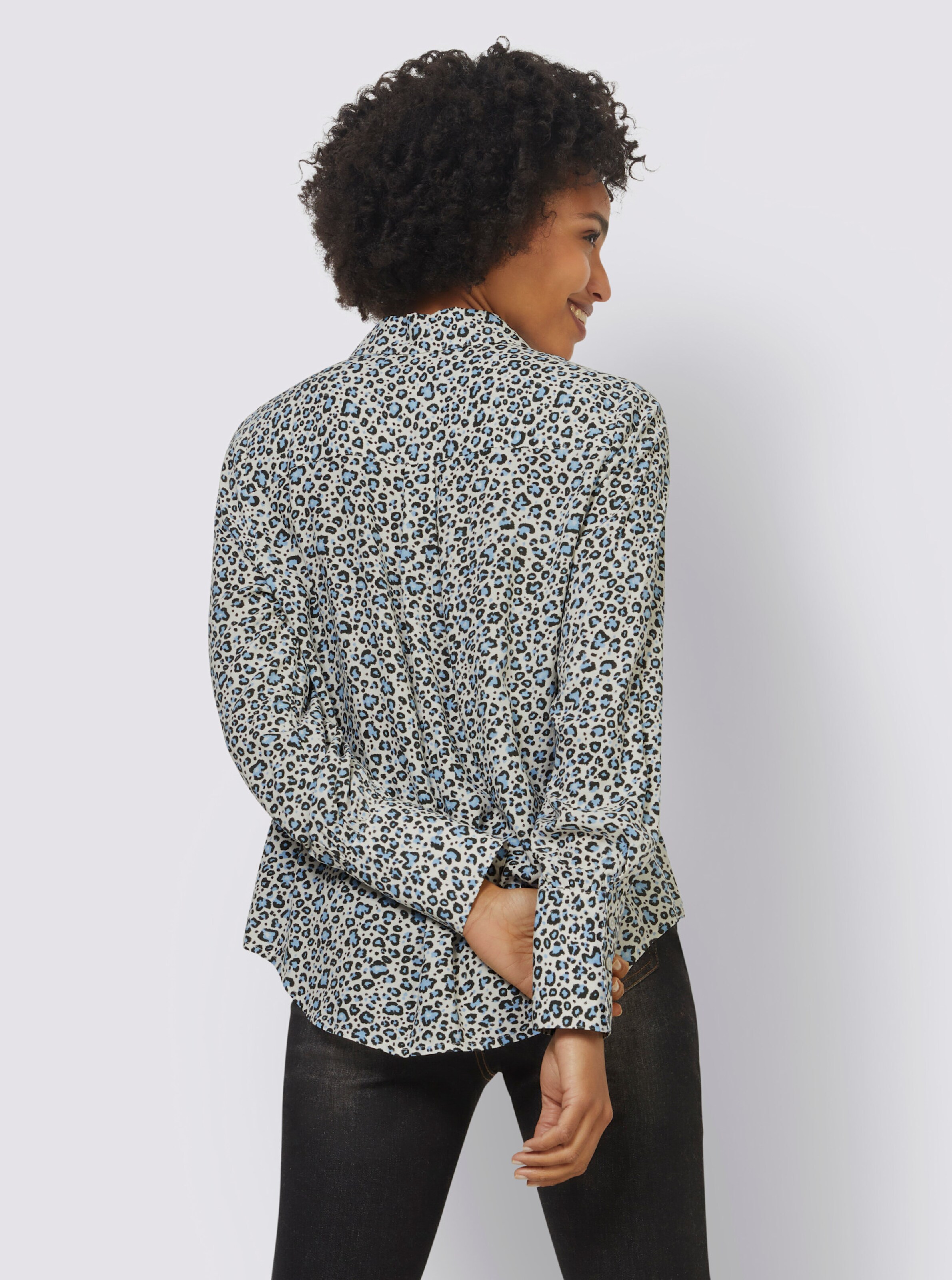 Druckbluse
