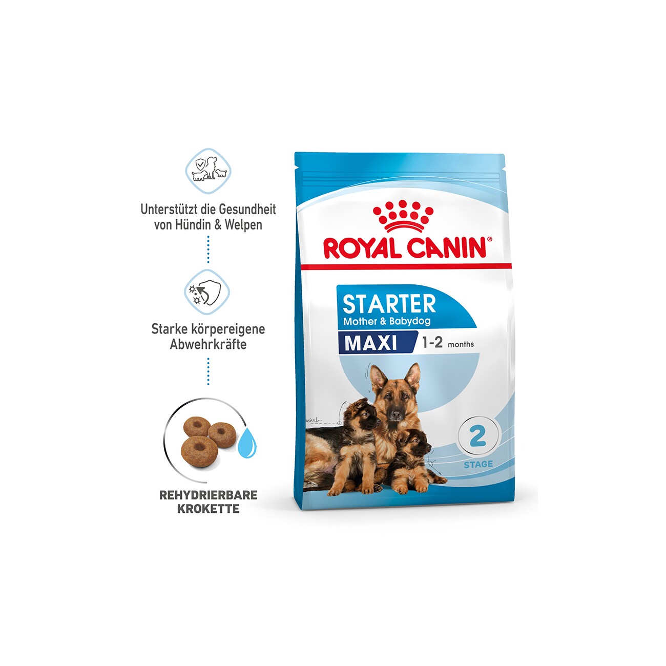 ROYAL CANIN MAXI Starter 15kg