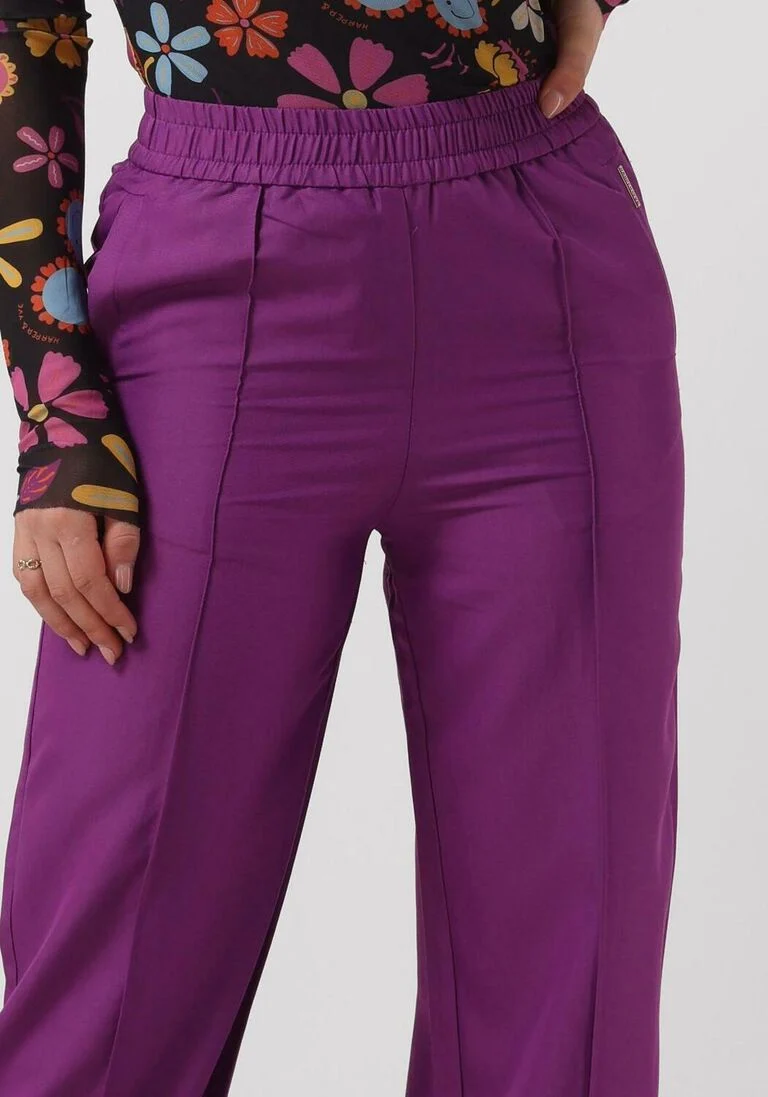 HARPER & YVE paarse harper & yve wijde broek hana-pa