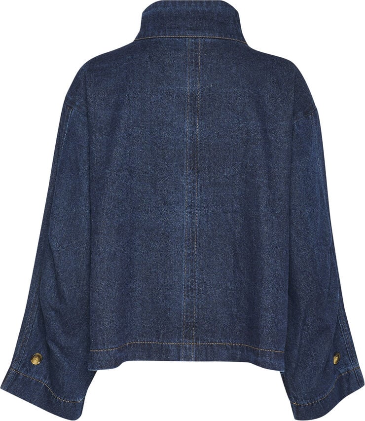 Soaked in Luxury SLJannine Cade Jacket Dark blue denim