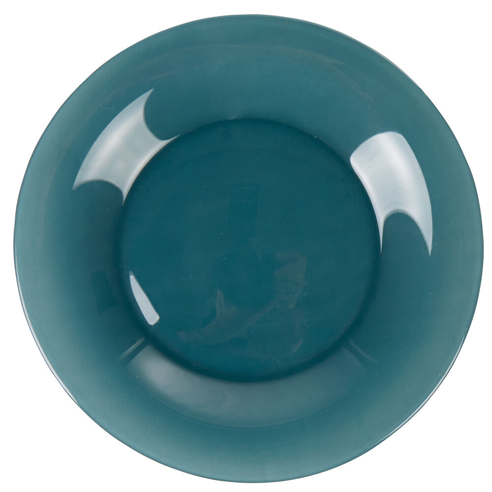 Assiette à dessert ronde Luminarc unie bleu foncé Zana