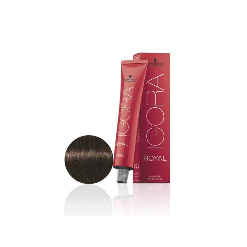 Coloration Igora Royal 4-0 châtain 60ML