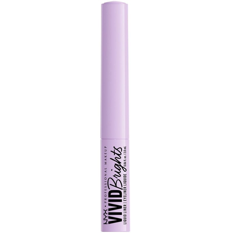 NYX Prof. Makeup Up Vivid Brights Liquid Eyeliner 2 ml - 07 Lilac Link