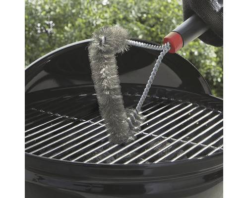 Weber driezijdige grillborstel 30 cm