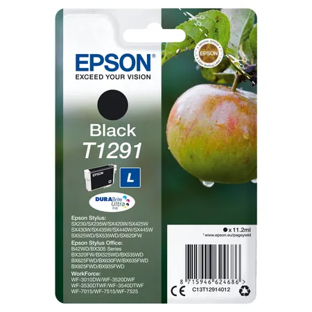 Epson Tintenpatrone T1291 schwarz 12,2 ml
