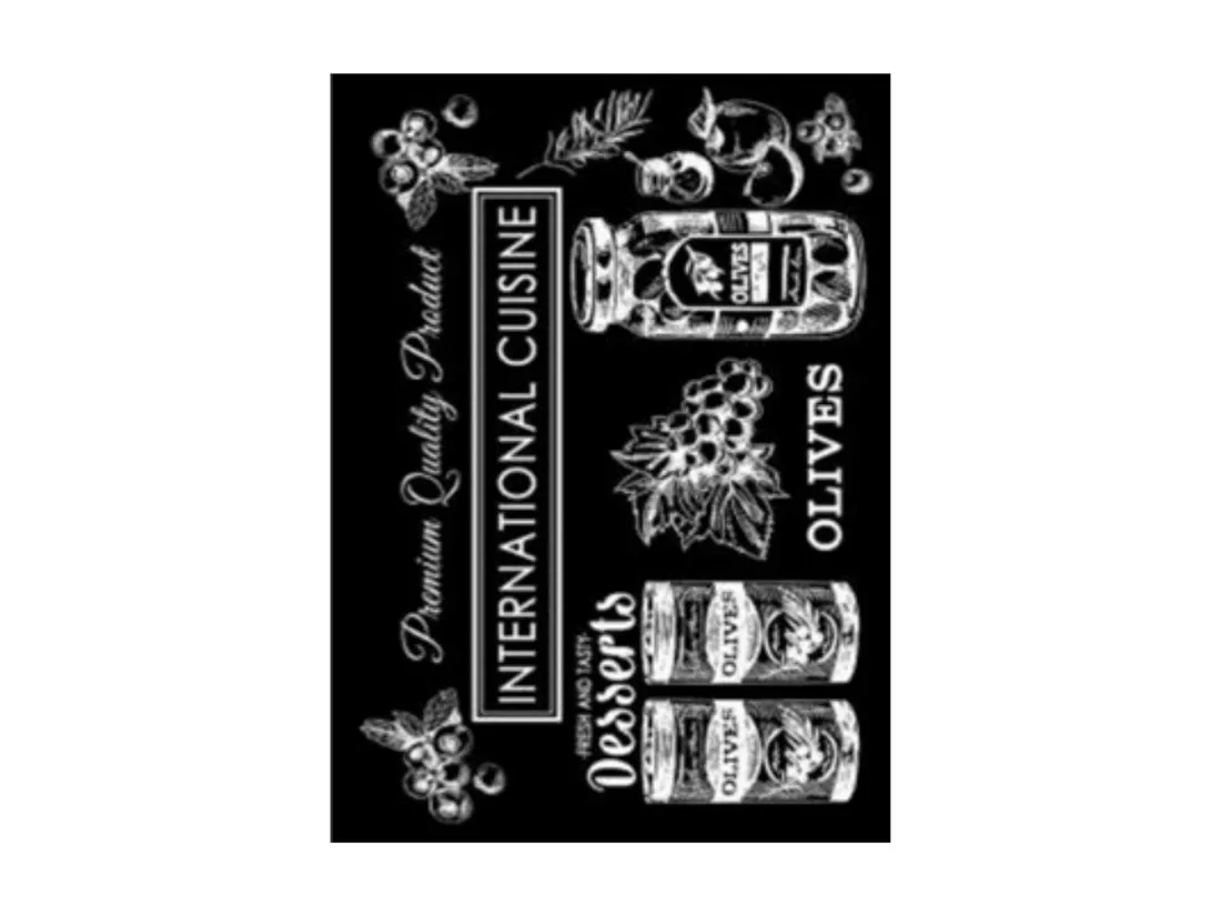 Tapis de cuisine 90x130 cm Polyester Kitchen Intercuis