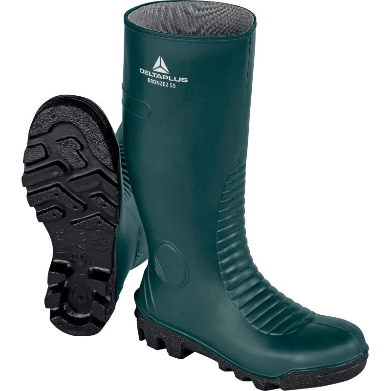 Bottes de sécurité en PVC Delta Plus BRONZE2 S5 SRA