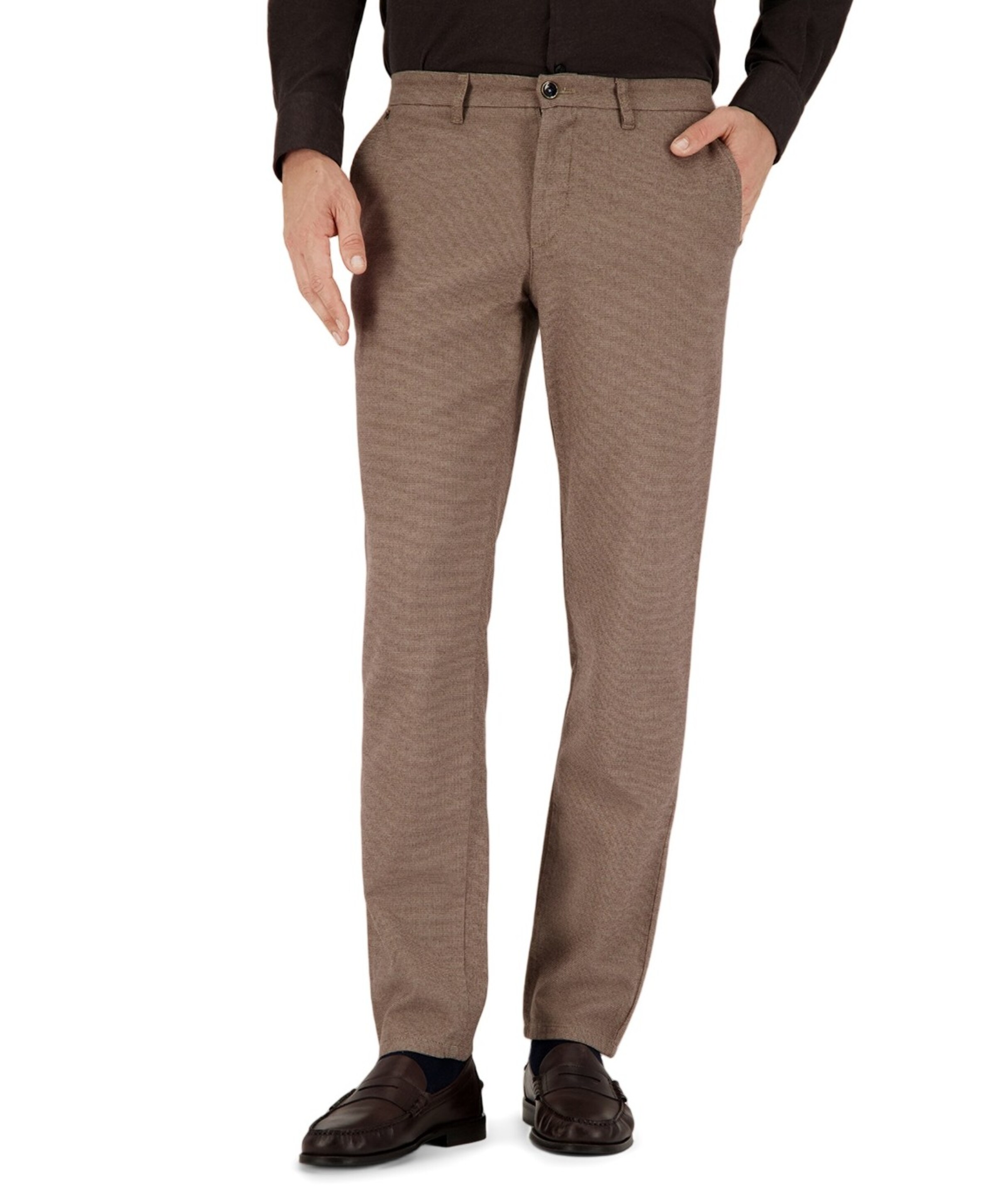 Gardeur Flatfront Modern Fit heren broek beige
