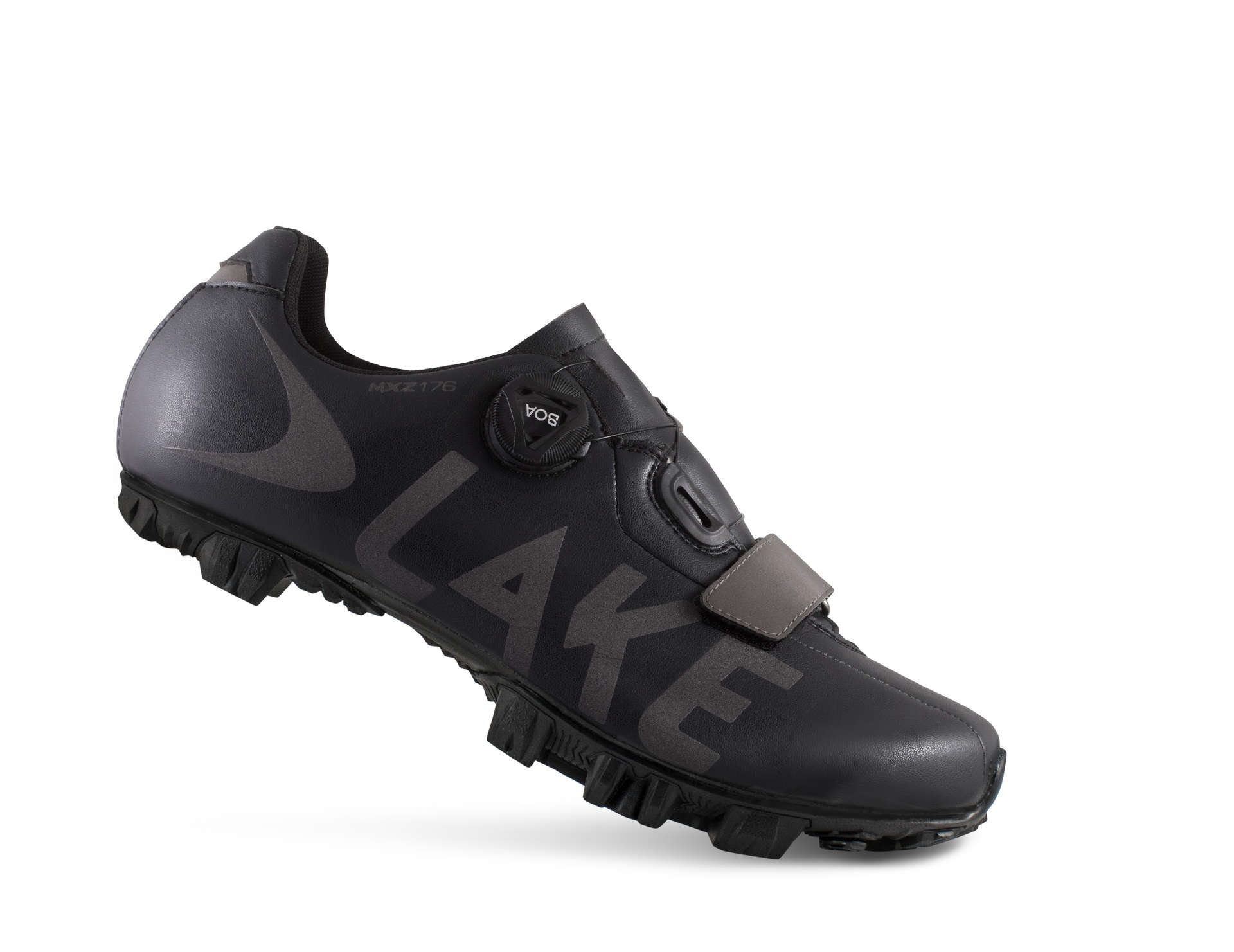 Lake MXZ176 Mountainbikeschoenen Zwart/Grijs Heren