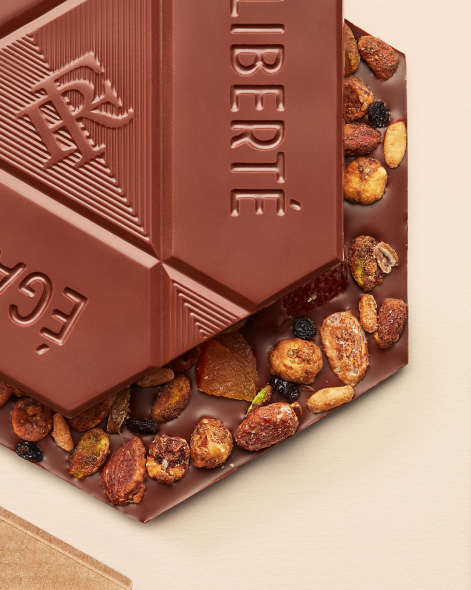 L'Hexa-Français Mendiant Chocolat au Lait 45% | Le Chocolat Alain Ducasse 180g