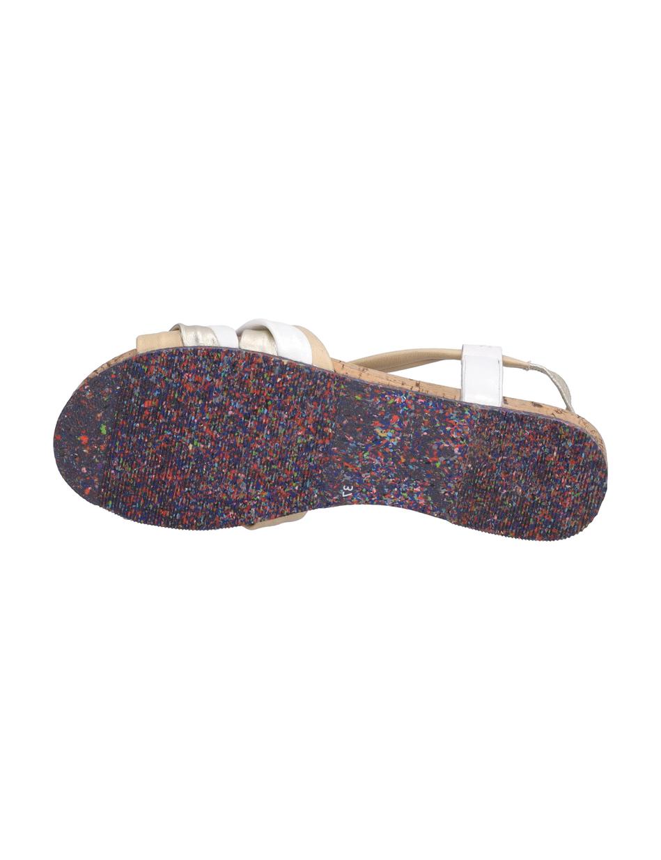 Sandale Henriette 03, beige-multi