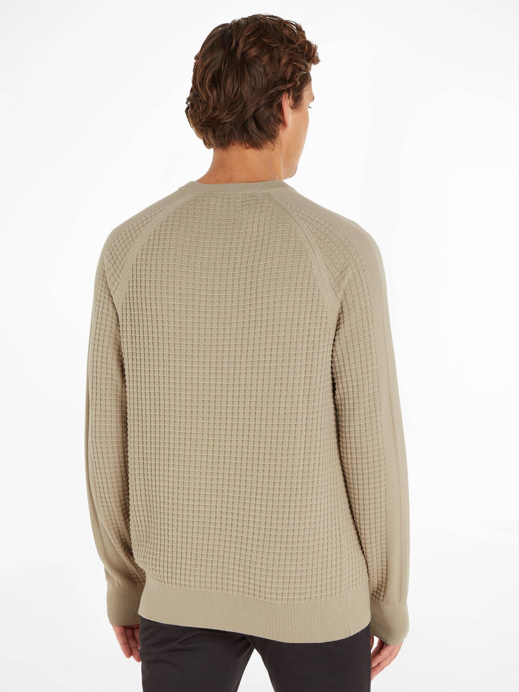 CALVIN KLEIN| Herren Strickpullover MIX CN SWEATER