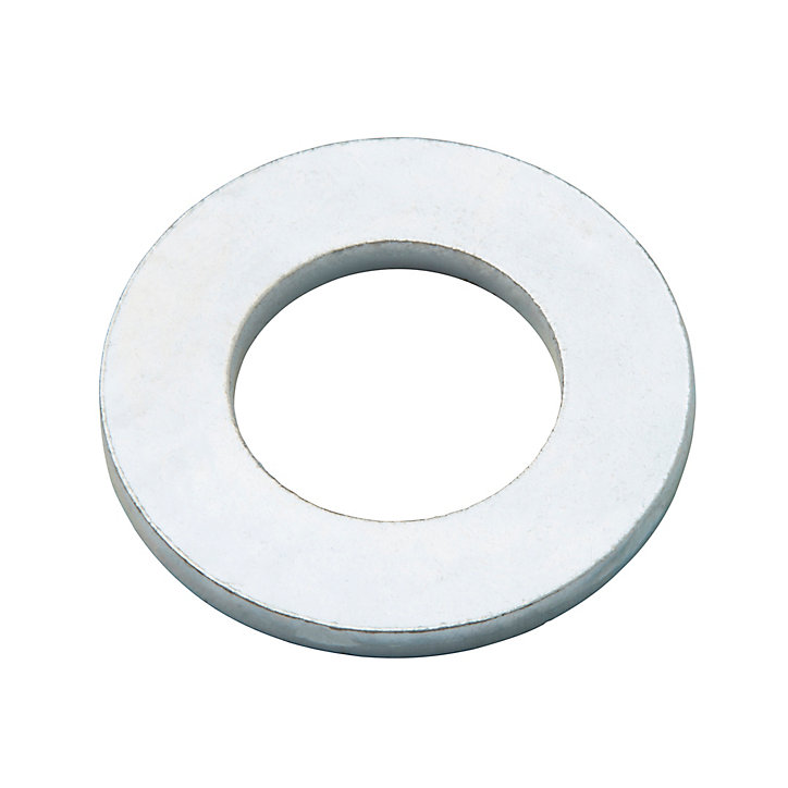 Rondelles plates moyennes en acier au carbone ø 14mm - 20 pièces