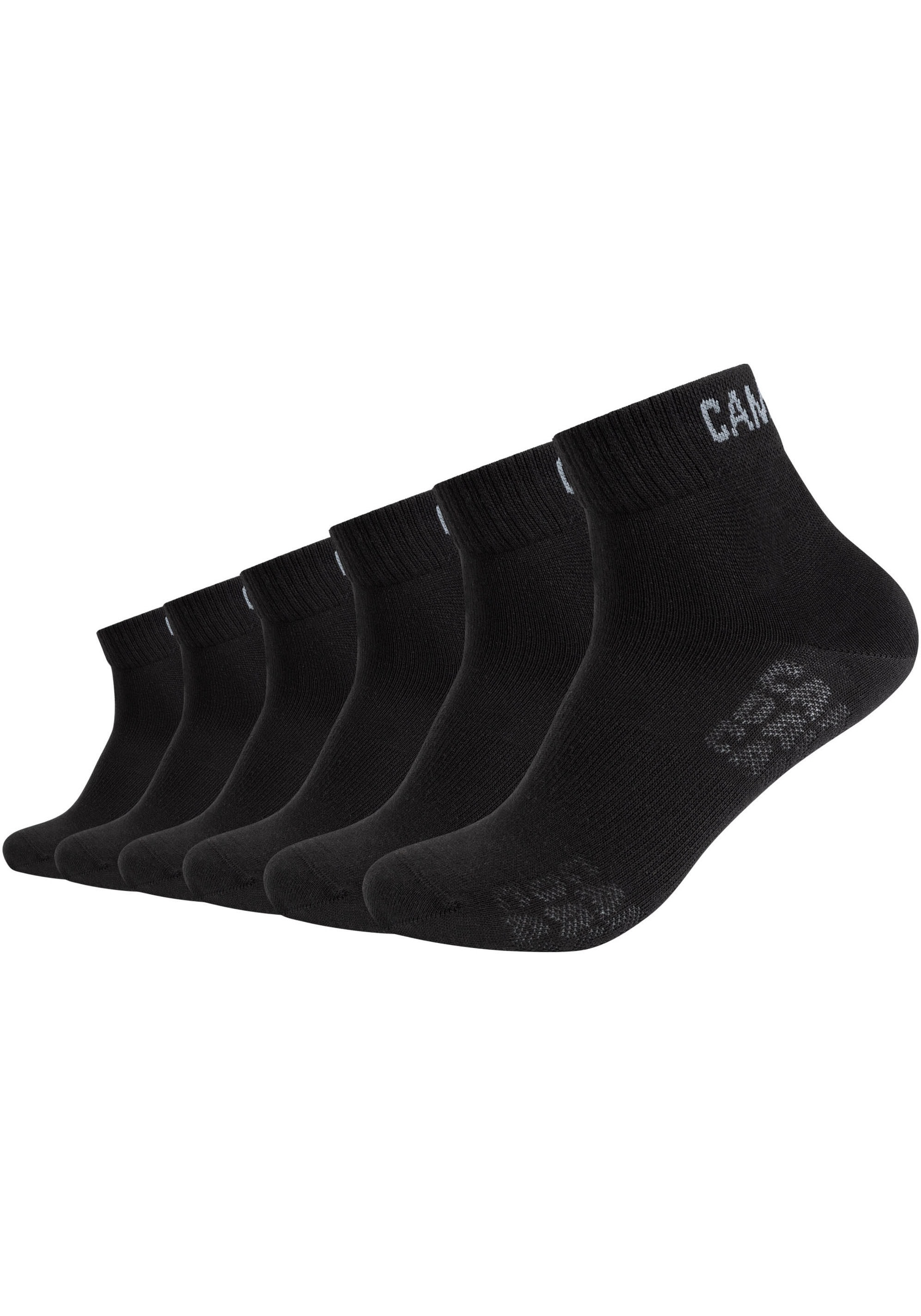 CAMP DAVID Kurzsocken »mesh ventilation« 6 Stk. tlg. mit dezentem Markenlogo