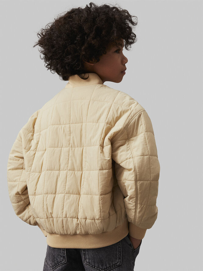 Calvin Klein QUILTED ZIPPED BOMBER Rae
