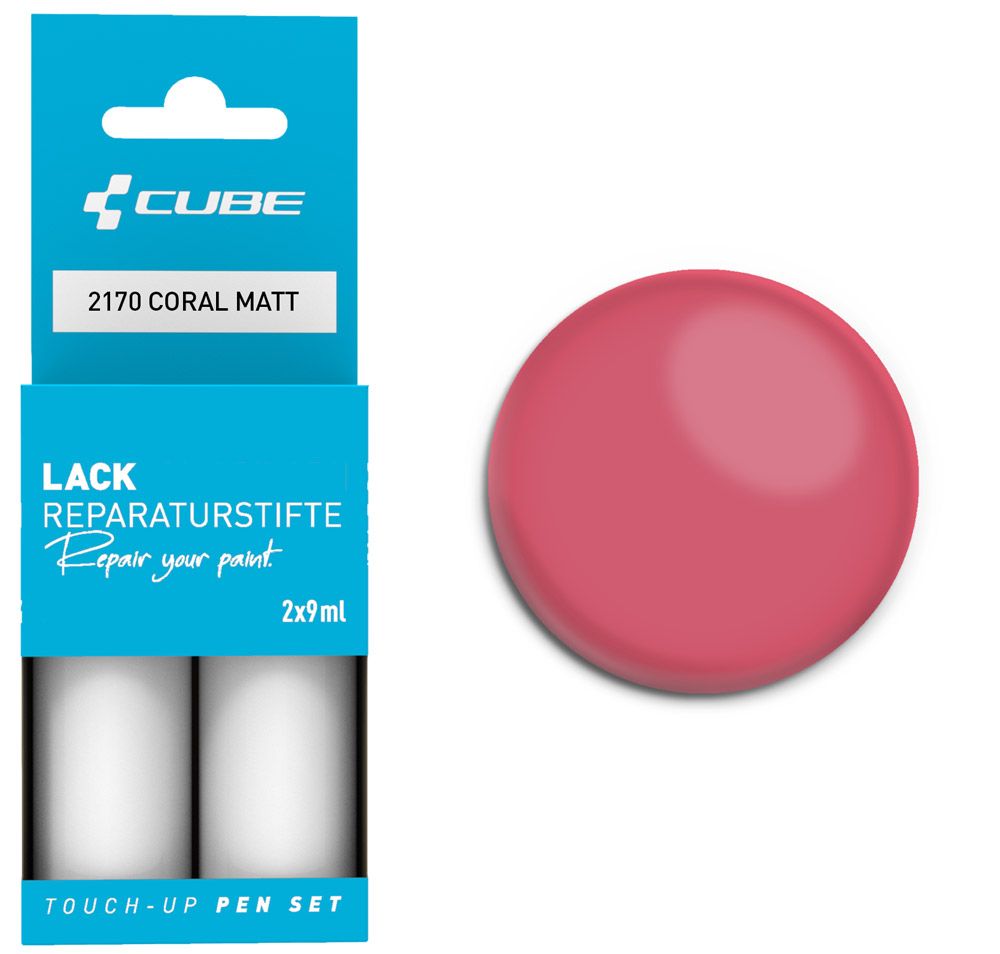 Cube Lackreparaturstift Set CORAL matt kaufen | Bike-Discount
