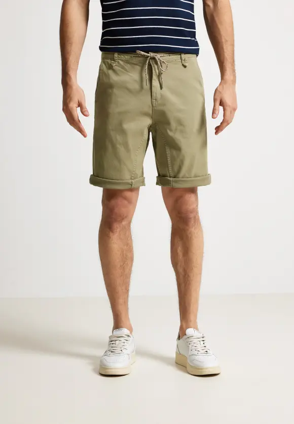 Relaxed Fit Shorts - rye beige