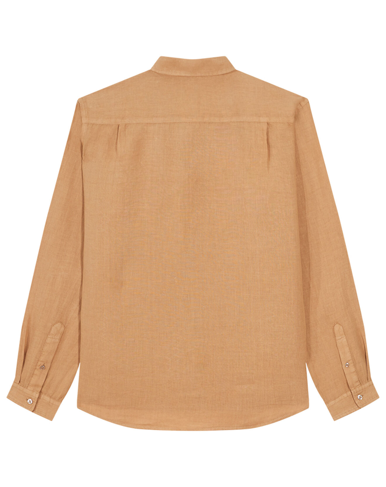 Harris Wilson Chemise slim 100% Lin Danny camel