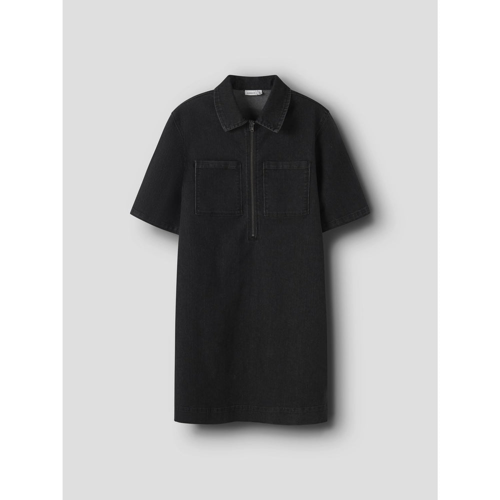 Køb Name It Dark Grey Denim Nkfblake 1/2 Loose Dnm Kjole 6355-Ft R
