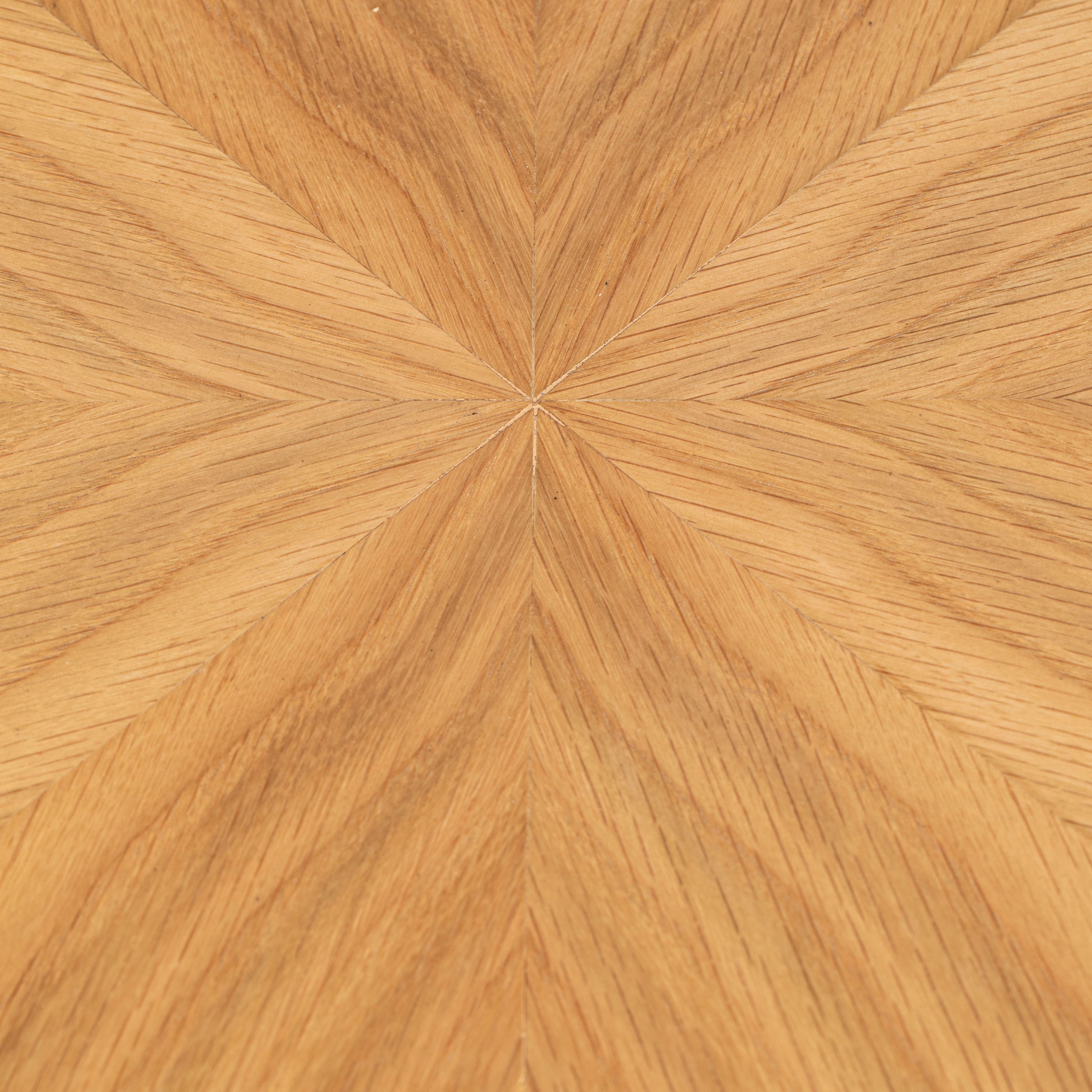 by fonQ basic Finn Eettafel - Ã 100 cm - Bruin