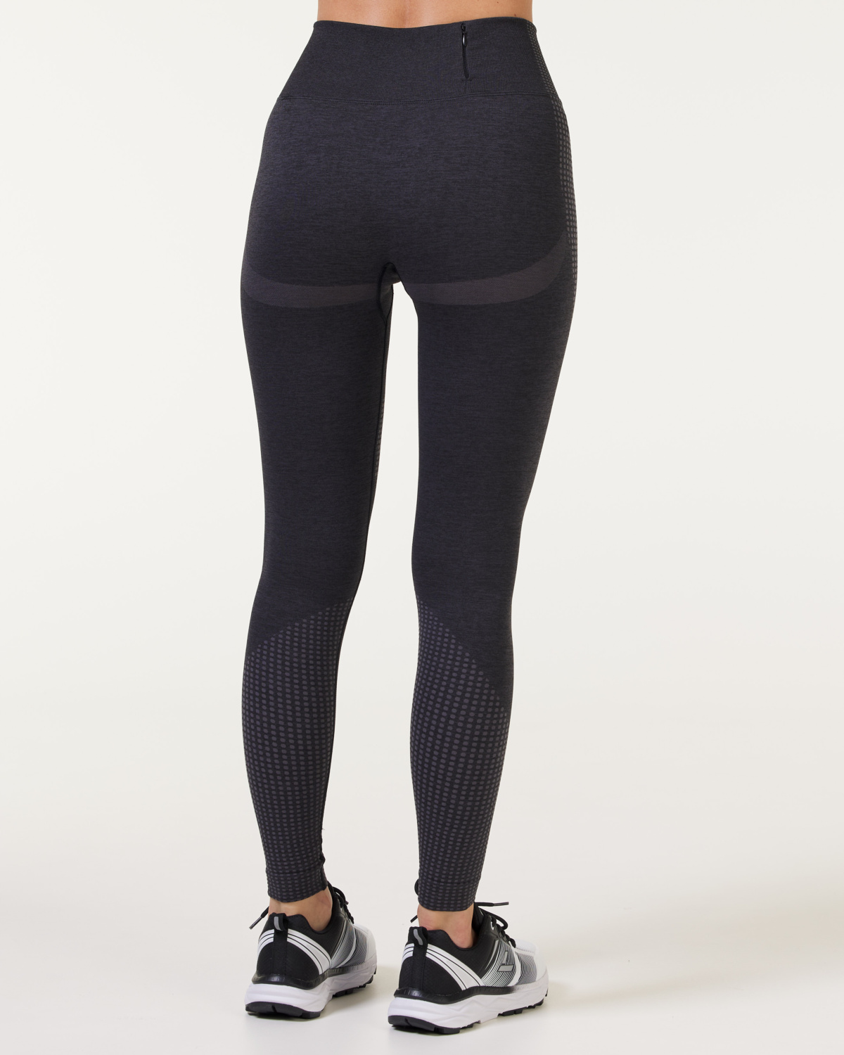 LEVITY Phase Seamless Tights Black Melange