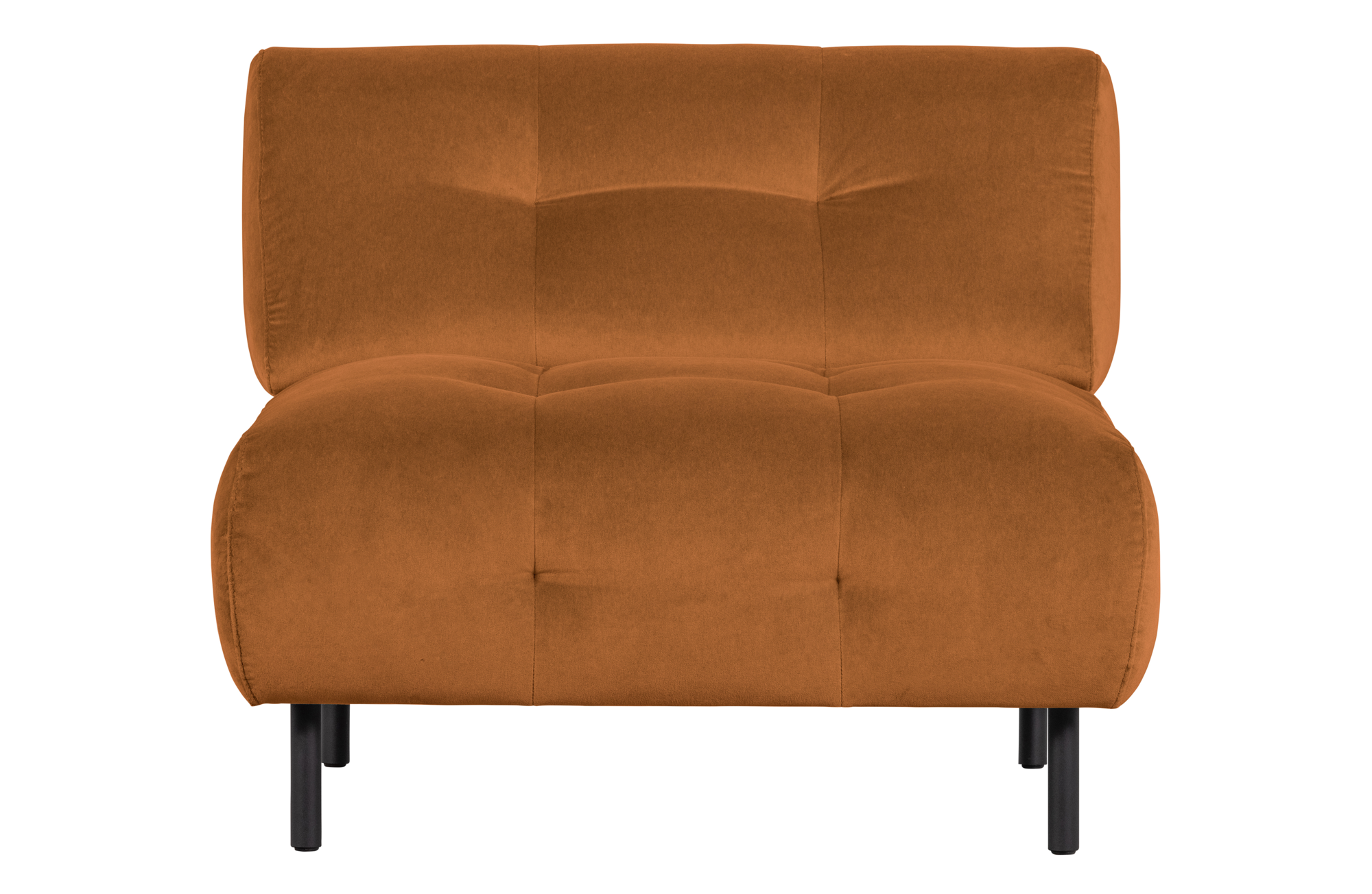 WOOOD Exclusive fauteuil Lloyd gewassen fluweel - Cinnamon Fauteuil Lloyd gewassen fluweel - Cinnamon