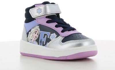 Disney Frozen Classic High Sneakers, Navy/Silver