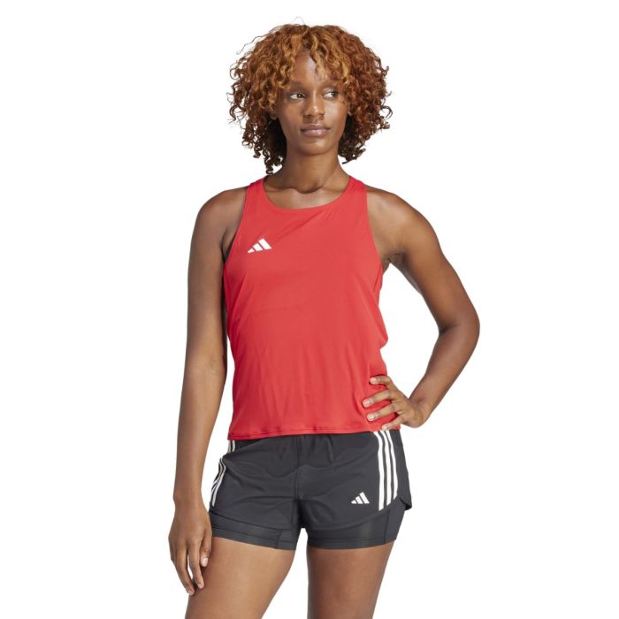 adidas Dame Singletter Adizero Tank Rød