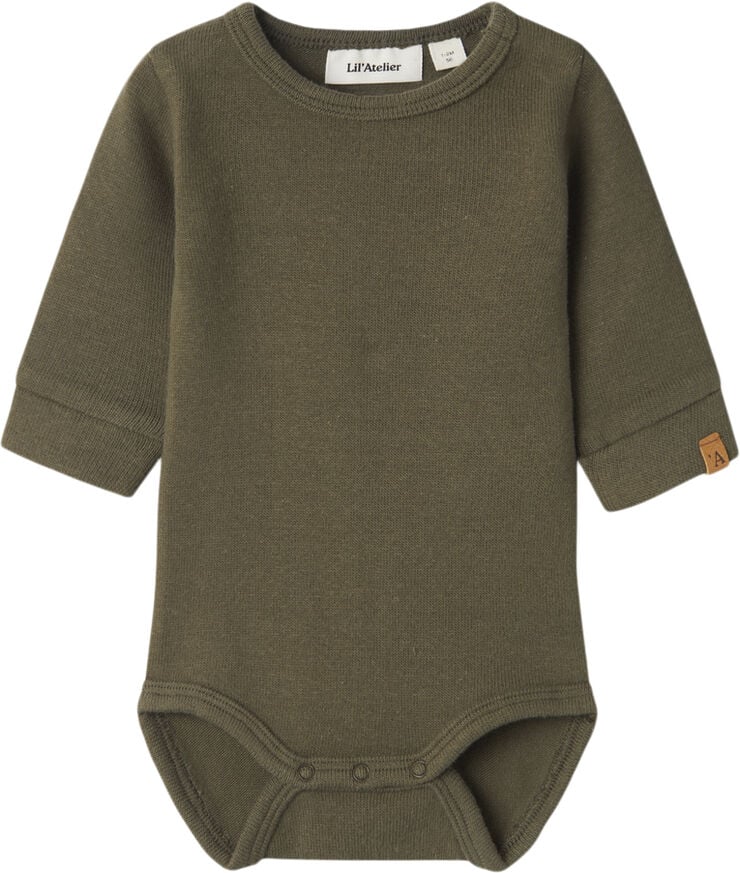 Lil' Atelier NBMTHORO HIM LS SLIM BODY LIL Kalamata