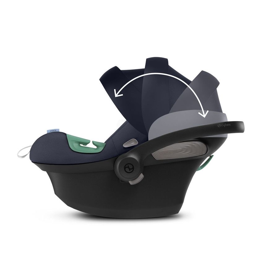 Siège-auto Aton S2 i-Size - Ocean blue - Ecru