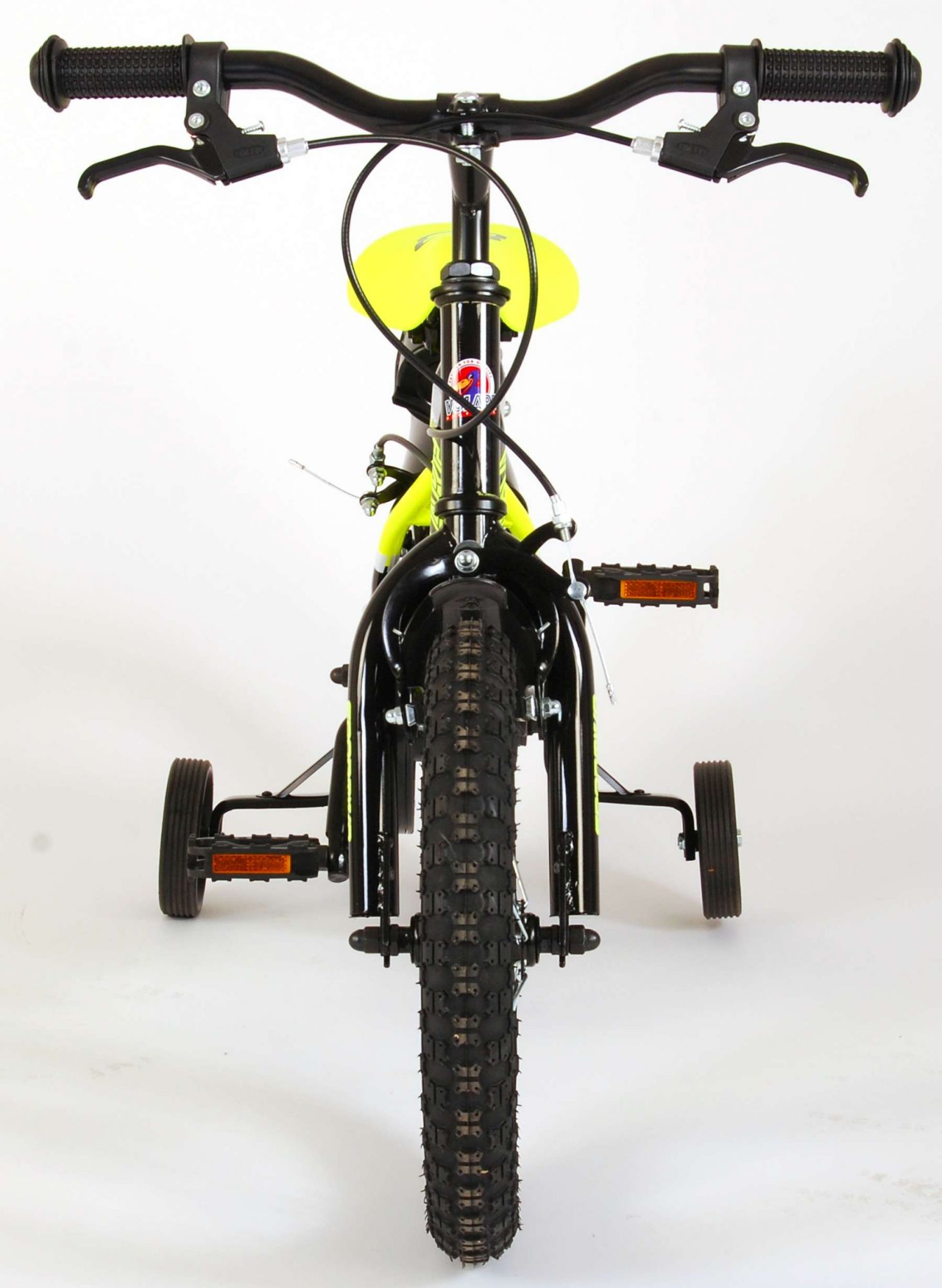 TPFSports Sportivo Kinderfahrrad - Jungen - 14 Zoll - 2 Handbremsen - Neon Orange