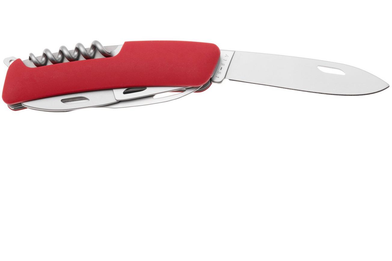 Swiza D07 R AM, KNR.0116.1900, Red Helvetix, Zwitsers zakmes, 7 tools