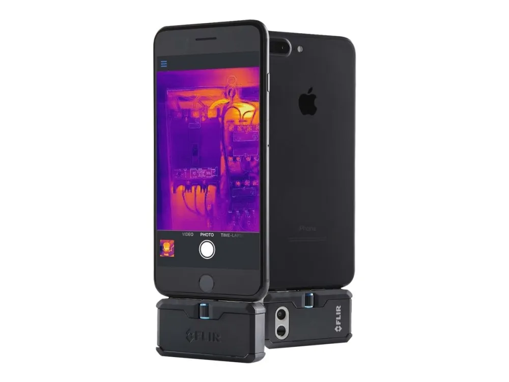 FLIR One Pro - iOS - Termisk og visuelt lys kamerakombomodul - kan sættes til smartphone