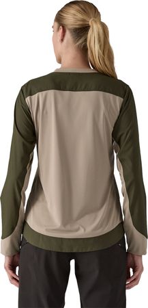 DIRT CRAFT Damen-Langarmshirt  seabird grey  M