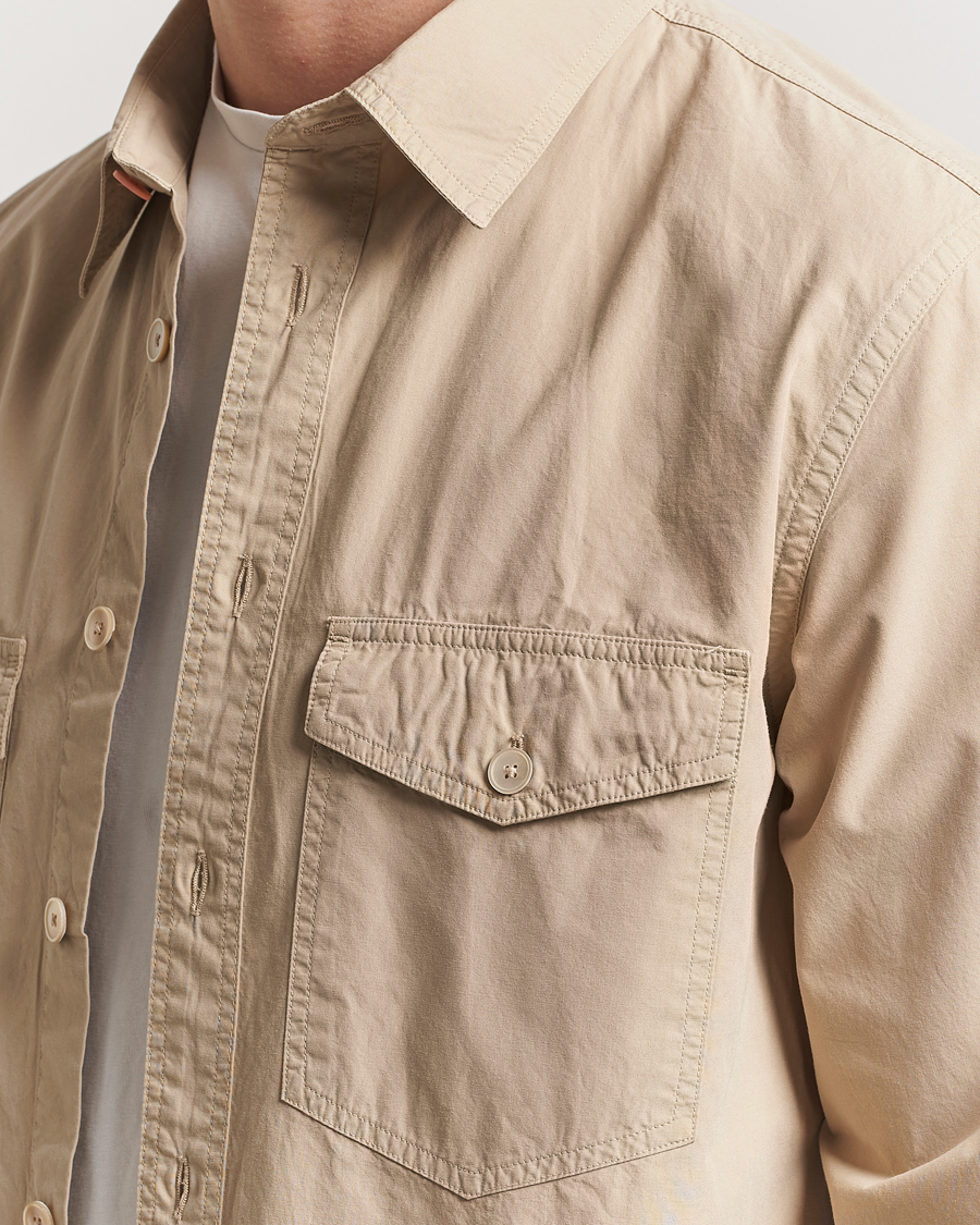 PS Paul Smith Casual Fit Overshirt Beige