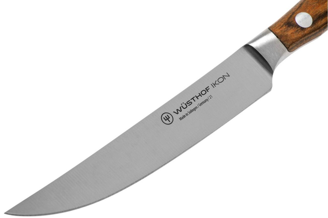 Wüsthof Ikon 1060560601, 6-delige steakmesset lederen etui