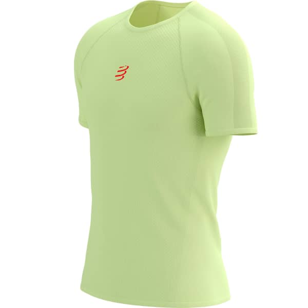 T-shirt trail COMPRESSPORT TRAIL RACING SS TSHIRT M SHADOW LIME